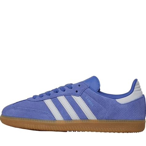 adidas samba damen blaue streifen|adidas samba damen.